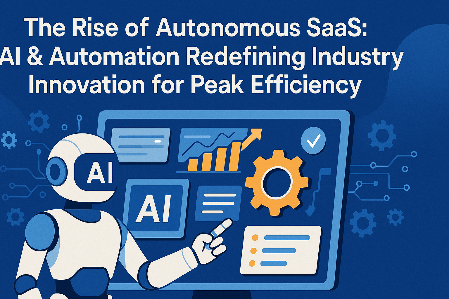 The Rise of Autonomous SaaS: AI & Automation Redefining Industry Innovation for Peak Efficiency