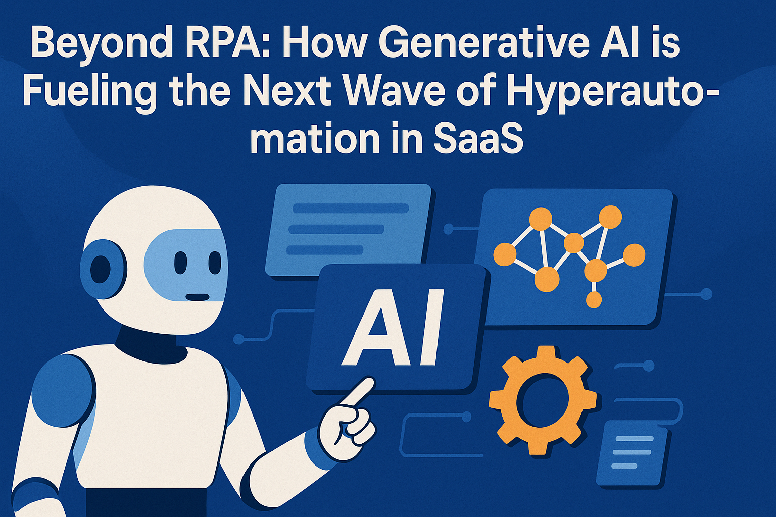Beyond RPA: How Generative AI is Fueling the Next Wave of Hyperautomation in SaaS